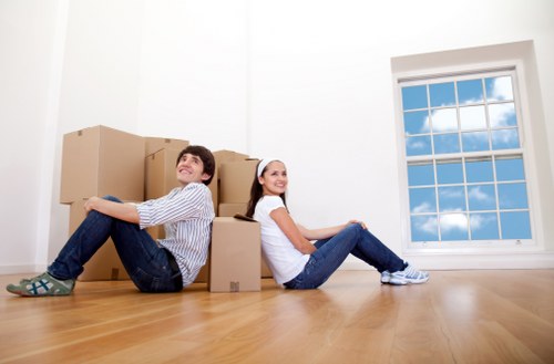 Organised packing and storage setup for a smooth move in Neweltham