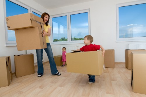 Clean dry storage space for furniture storage in Neweltham